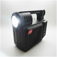 Kit Solar Parlante Bluetooth Radio con Linterna Recargable XY-5001